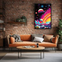 Quadro Decorativo Natureza e o Cosmos