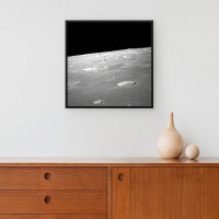 Quadro Decorativo Superfície Lunar