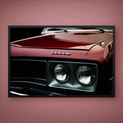 Quadro Decorativo Design Dodge