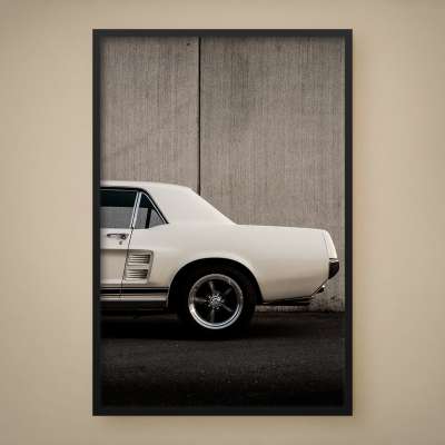 Quadro Decorativo Ford Mustang 1967