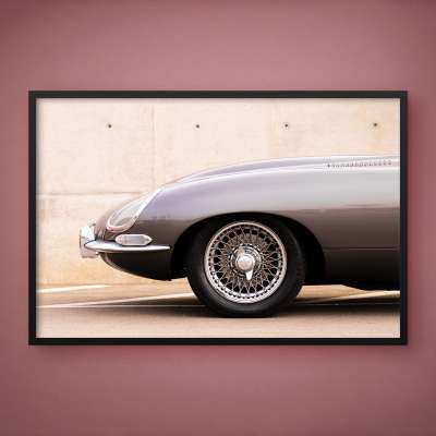 Quadro Decorativo Jaguar Classic