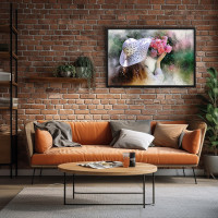 Quadro Decorativo Roseira