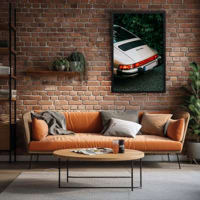 Quadro Decorativo Porsche Carrera