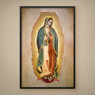 Quadro Decorativo Nossa Senhora de Guadalupe