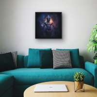 Quadro Decorativo Lord Vishnu