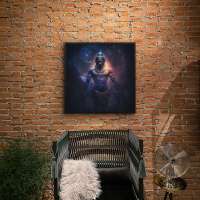 Quadro Decorativo Lord Vishnu