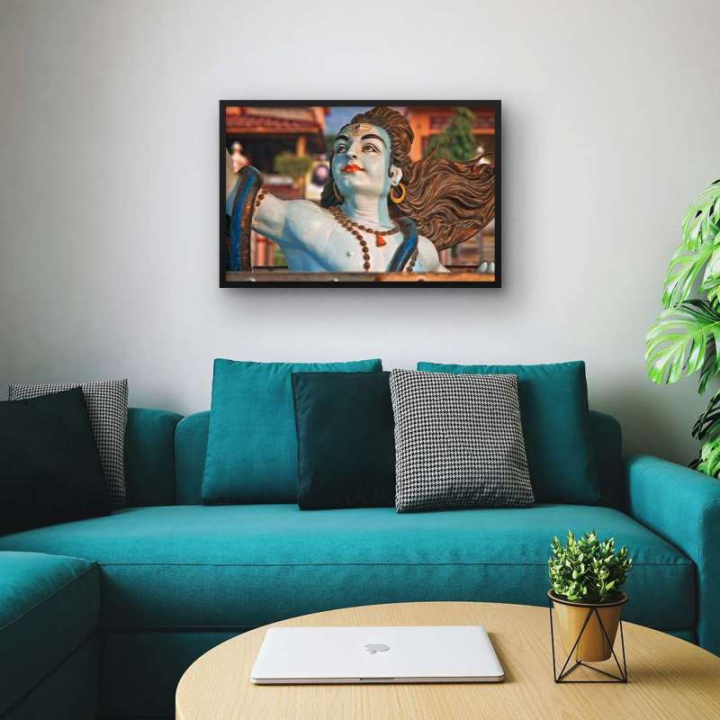 Quadro Decorativo Shiva em Rishikesh