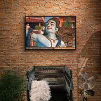 Quadro Decorativo Shiva em Rishikesh