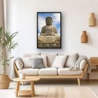 Quadro Decorativo Estátua Buda