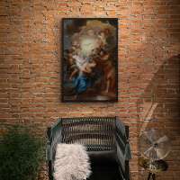 Quadro Decorativo Batismo de Cristo