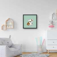 Quadro Decorativo Buldogue